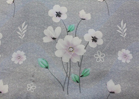 Verzerrung gestricktes Druckmatratzen-Kissenbezug-Gewebe-Lech-Polyester 100%