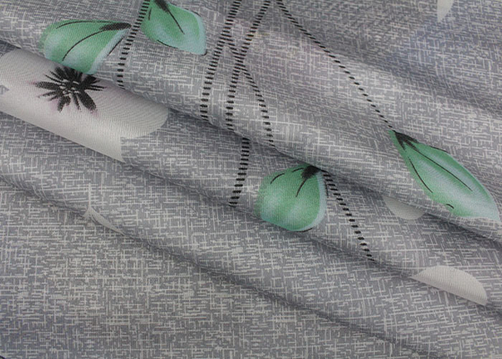 Verzerrung gestricktes Druckmatratzen-Kissenbezug-Gewebe-Lech-Polyester 100%