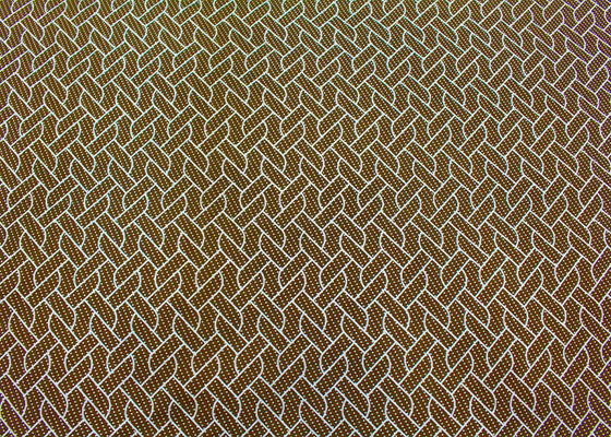 Verzerrung gestrickte Matratzen-steppende Gewebe-Polyester Druckkundenbezogenheit