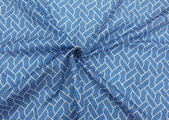 Verzerrung gestrickte Matratzen-steppende Gewebe-Polyester Druckkundenbezogenheit