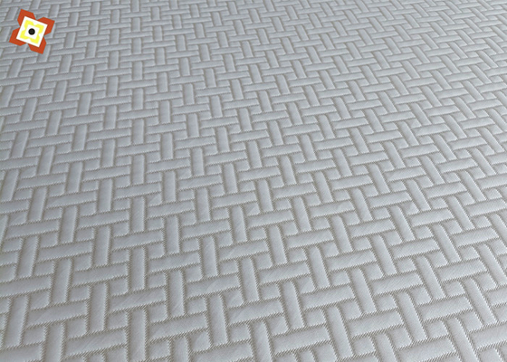 Gestricktes Jacquardwebstuhl-Kissen-Matratzen-steppendes Gewebe 500gsm für Haupttextilhotel