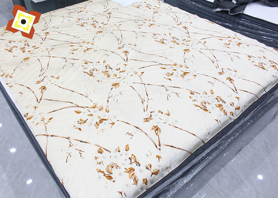 230cm Breite Kissen Matratzen Steppstoff Beige Dekor Reißfest