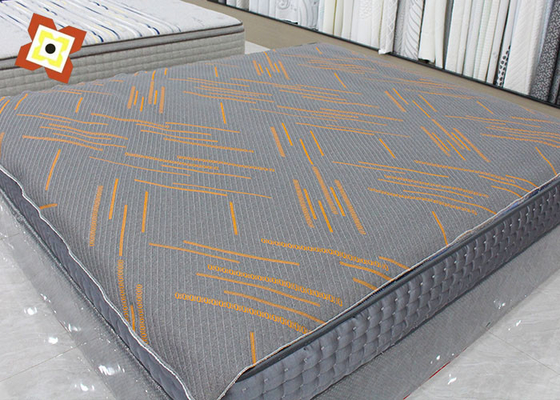 Guangzhou Großhandel Stretch Kissen Matratze Quilting Stoff Stricken Jacquard Luft Schicht Modal Grau Matratzen Stoff