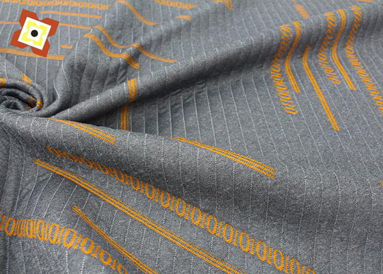 Guangzhou Großhandel Stretch Kissen Matratze Quilting Stoff Stricken Jacquard Luft Schicht Modal Grau Matratzen Stoff