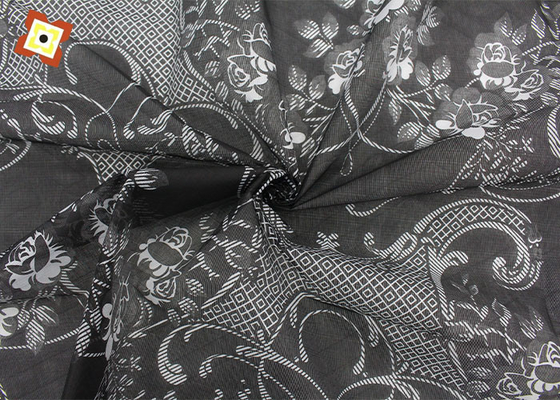 150 g/m² Polyester-Pongee-Gewebe, Batikmuster, bedruckt, matt, gestrickt, individuelles Logo
