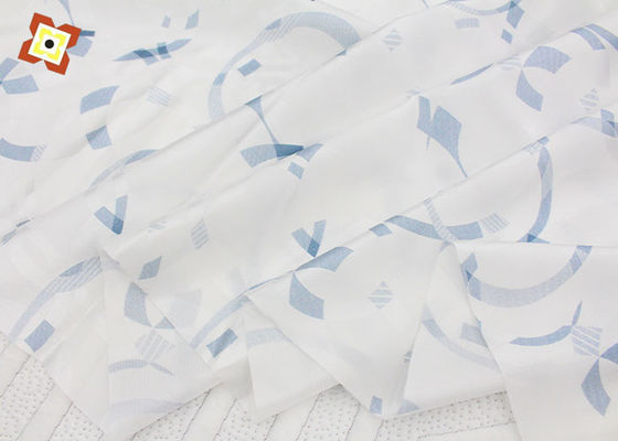 Großhandel Textil Stoff Hersteller Günstiger Preis Verkauf Weiß Druck Polyester Gestrick Stoff Matratzenstoff