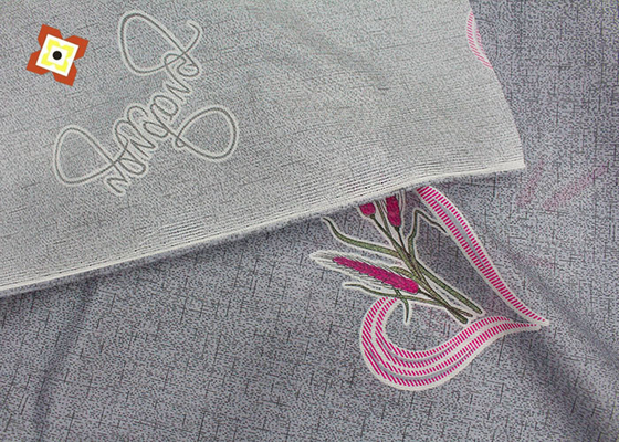 Großhandel 100 Polyester Matratze Quilting Stoff Warp Gewirkt Gold gedruckte Matratze Stoff