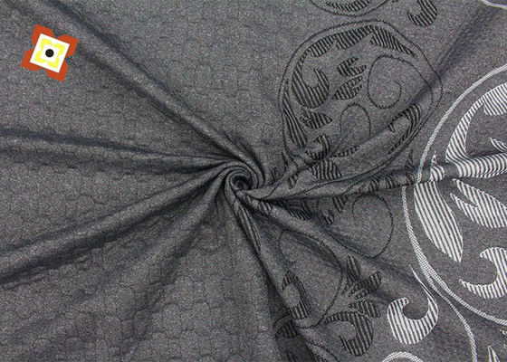 Fabrikdirektverkauf gesteppter Strickstoff für Matratzenstoff aus 100% Polyester-Jacquard-Matratzenstoff