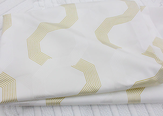 Fabrik Großhandel 100 Polyester Matratze Quilting Stoff Druck Stoff Matratze Stoff