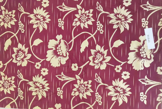 Großhandel 100 Polyester Matratze Quilting Stoff Warp Gewirkt Gold gedruckte Matratze Stoff