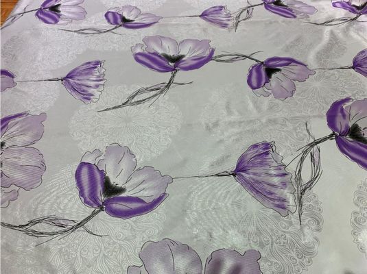 Imprägniern Sie 2.3m Breiten-Polyester-Rohseide-Gewebe RoHS-Bescheinigung