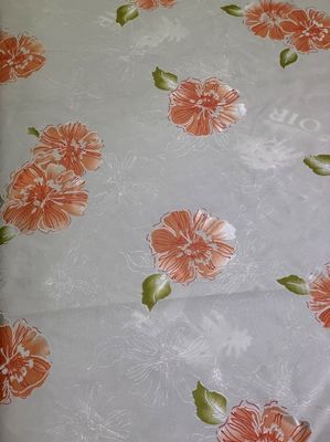 Polyester-Matratzen-Gewebe-Blumen-Muster 100% des Allergie-Beweis-90gsm