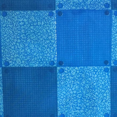 Staub-Milbe prüfen hellblaues Polyester-Gewebe, Matratzen-Gewebe des Jacquardwebstuhl-38g/M2