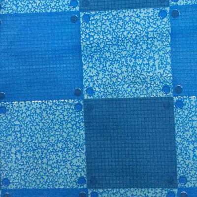 Staub-Milbe prüfen hellblaues Polyester-Gewebe, Matratzen-Gewebe des Jacquardwebstuhl-38g/M2