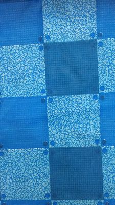 Staub-Milbe prüfen hellblaues Polyester-Gewebe, Matratzen-Gewebe des Jacquardwebstuhl-38g/M2