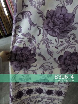 Falten-beständiges 40gsm gesponnenes Druckgewebe mit Blumen gedruckt