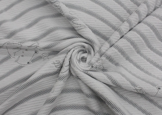 GROßhandelsgewebe 100 Polyester Gewebe aus Gewirken Matratze Gewebe aus Jacquardmatratze Gewebe für Matratzen