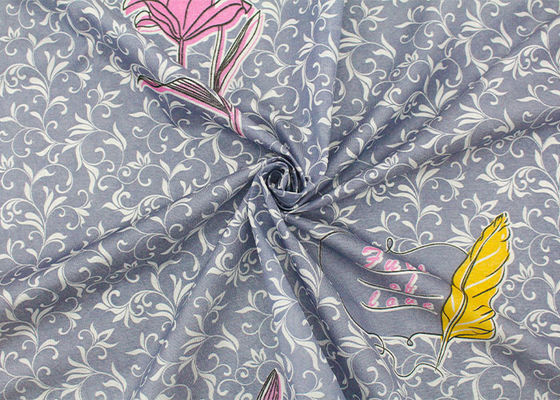 230cm Breiten-Matratzen-steppendes Gewebe druckte Polyester-spinnenden Matratzen-Stoff