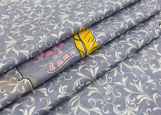 230cm Breiten-Matratzen-steppendes Gewebe druckte Polyester-spinnenden Matratzen-Stoff