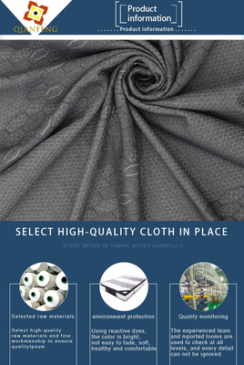Gewebe-Leinen-Gray Polyester Knitted Jacquard Protective-Gewebe der Matratzen-260gsm steppendes