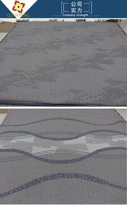 Gewebe-Leinen-Gray Polyester Knitted Jacquard Protective-Gewebe der Matratzen-260gsm steppendes