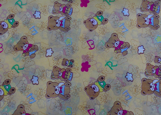 Breite des Polyester-Verzerrung gestrickte Farbdruck-Matratzen-steppende Gewebe-225cm