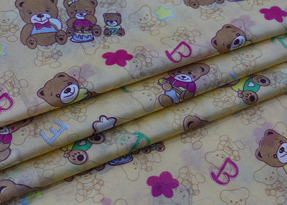 Breite des Polyester-Verzerrung gestrickte Farbdruck-Matratzen-steppende Gewebe-225cm