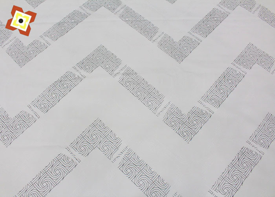 Polyester Pengji-Matratzenschoner-Gewebe-Farbe Druckverzerrung strickte